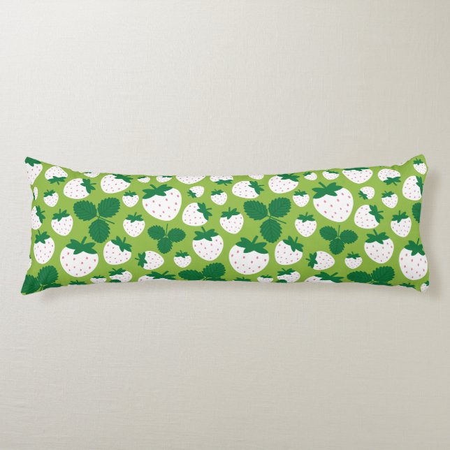 Cojín Pilar corporal de fresas (Anverso)
