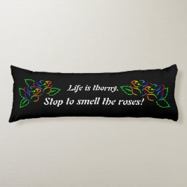 Cojín Pilar corporal Rosa arcoiris