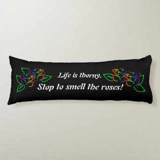 Cojín Pilar corporal Rosa arcoiris