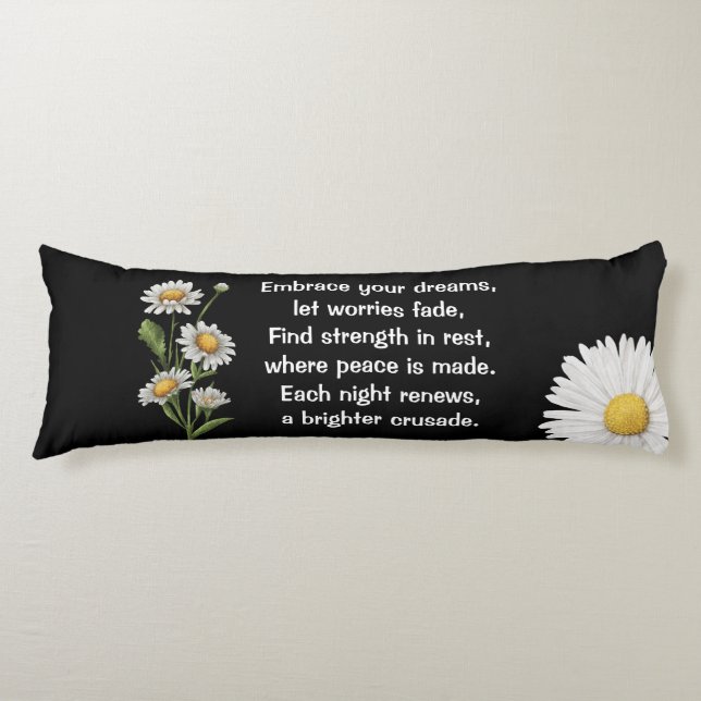 Cojín Pilar de cuerpo negro (Anverso)