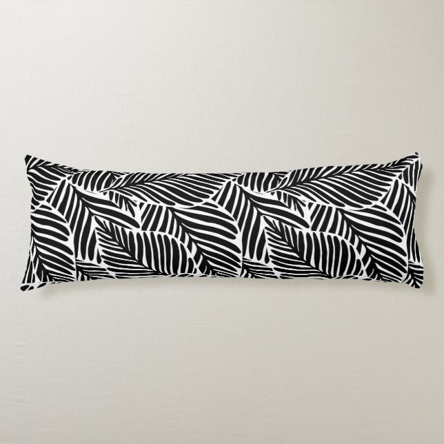 Cojín Pilar del cuerpo de impresión tropical (Anverso)