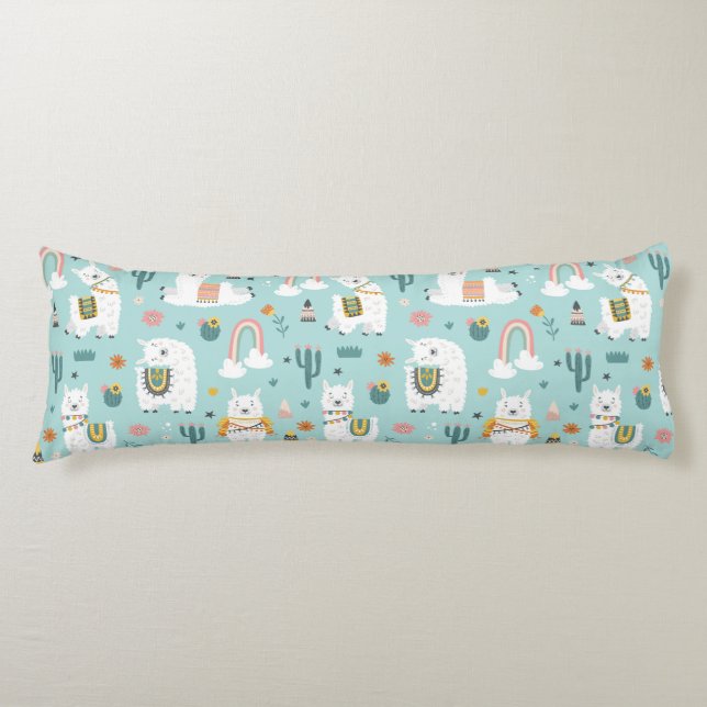 Cojín Pilar del cuerpo del patrón de llamada (Anverso)