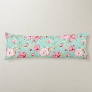 Cojín Pilar del cuerpo del patrón floral