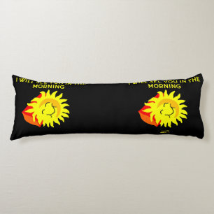 Cojín Pilar del cuerpo del sol de la buena noche