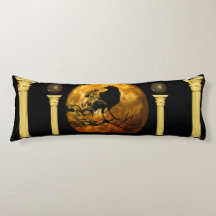 Pilar del cuerpo Mystic Crow Pillow