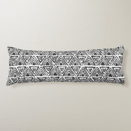 Cojín Pilar negro y blanco - Étnica de Boho