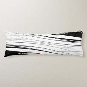 Cojín Pilar negro y blanco moderno