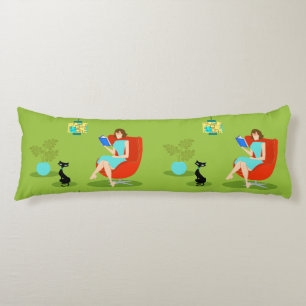 Cojín Pillow corporal de mujer retro
