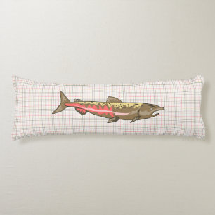 Cojín Pillow corporal - Salmón chino en yeso