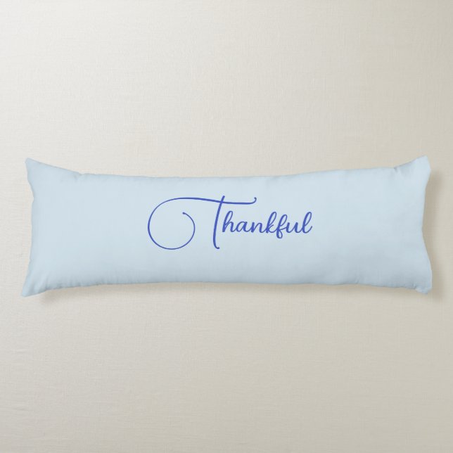 Cojín Pillow del cuerpo agradecido (Anverso)