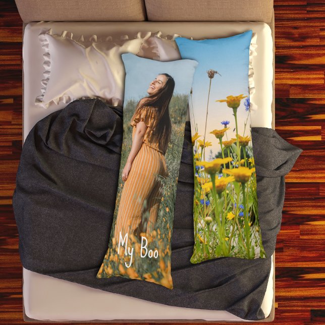 Cojín Pillow del cuerpo de la foto de mi Boo (Subido por el creador)