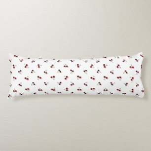 Cojín Pillow del cuerpo de las cerezas