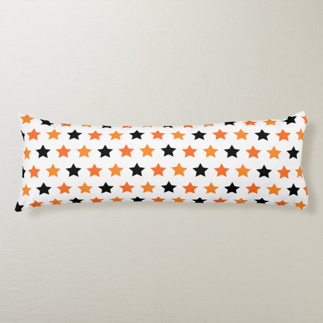 Cojín Pillow del cuerpo de las estrellas de Halloween (Anverso)