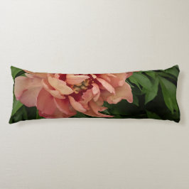 Cojín Pillow del cuerpo de Peony Pinky