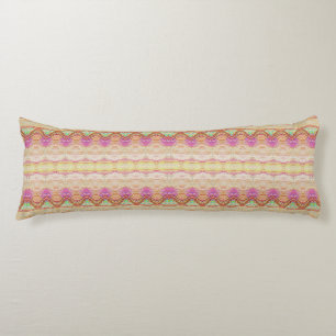 Cojín Pillow del cuerpo del Sheen Henna Art Iris metálic