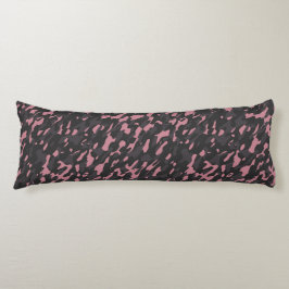 Cojín pink and gray camo abstract