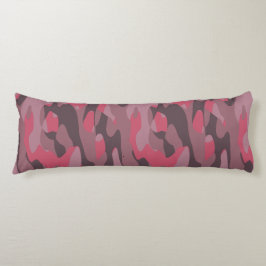 Cojín pink and mauve Camo abstract