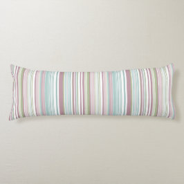 Cojín Pink, Aqua, mint, spring rain and mauve stripes