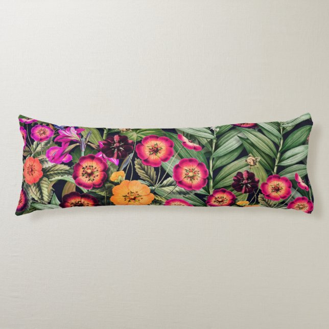 Cojín Pink Meadow Floral (Anverso)