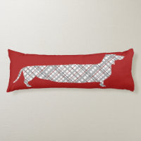 Pintar Dachshund en rojo
