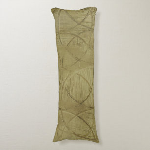 Cojín Pintura de círculos vinculados por Jennifer Goldb