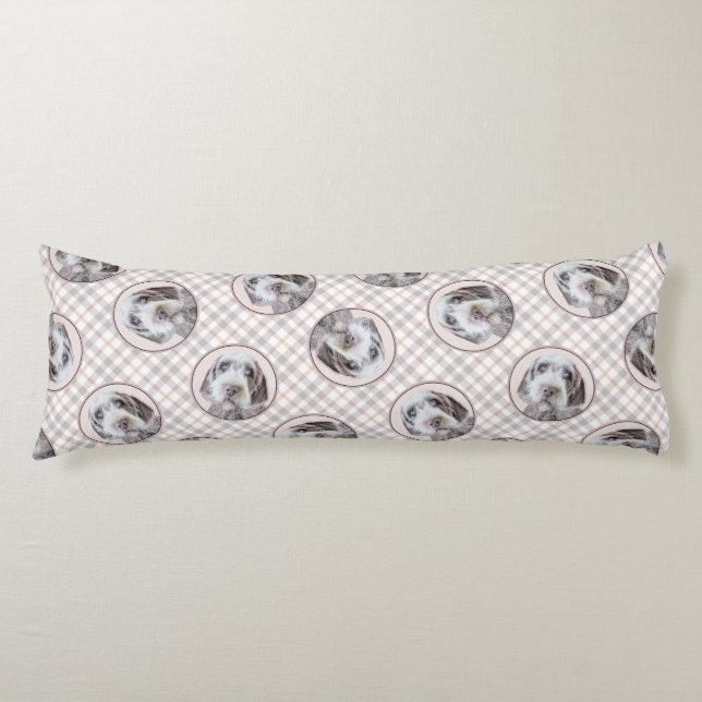 Cojín Pintura de peluca de Griffon Pintura de Mascota de (Anverso)