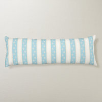 Pintura de perro Imprime franjas blancas y azules 