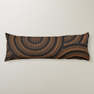 Cojín Pintura de punto aborigen