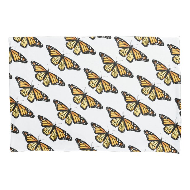 Cojín Pintura Monarch Funda de almohada (Anverso)