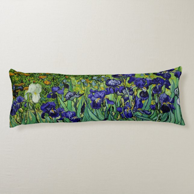 Cojín PixDezines van gogh iris/st. remy (Reverso)