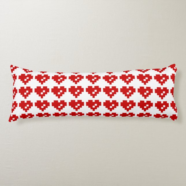 Cojín Pixel Heart 8 Bit Love (Anverso)
