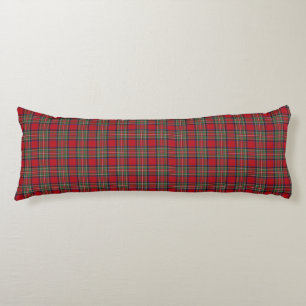 Cojín Plaid Clan Stewart Green Blue Check Tartán