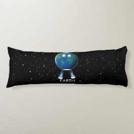 Cojín Planeta Tierra y Estrellas