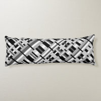 Plantado en blanco negro y diagonal gris