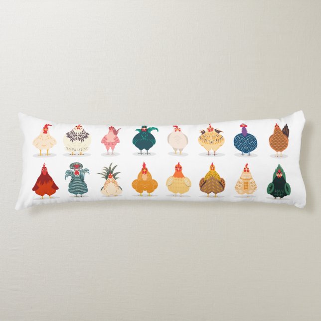 Cojín  Pollo mate (Anverso)