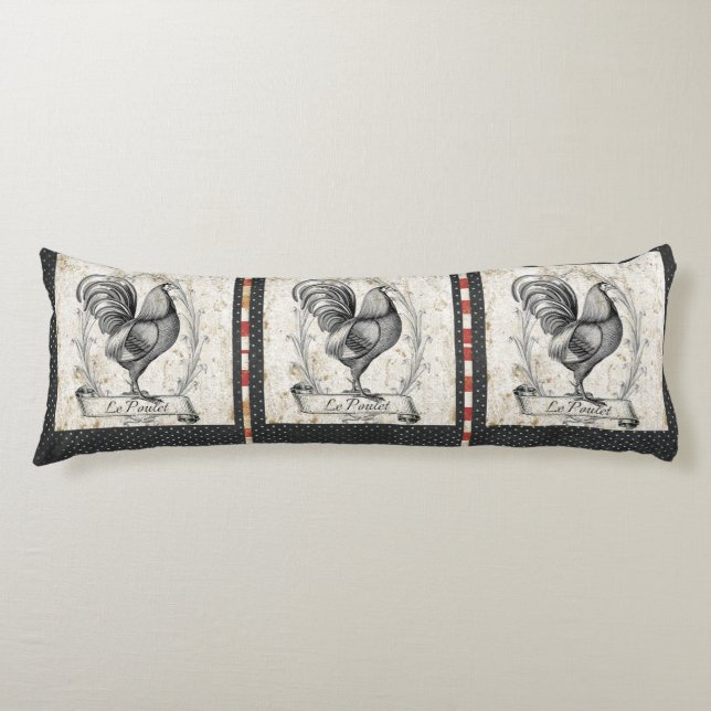 Cojín Pollo vintage (Anverso)