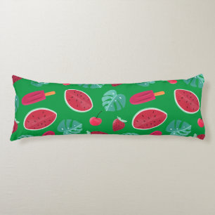 Cojín Popsicle, cerezo, fresa y sandía