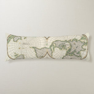 Cojín proyección que muestra la declinación magnética