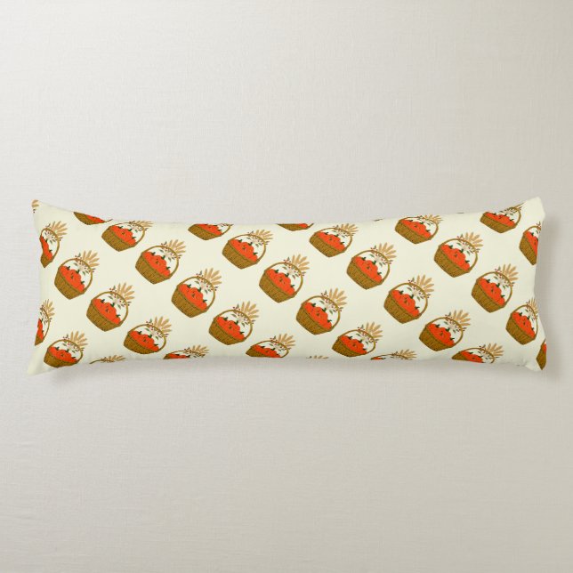 Cojín 🛋️ **Pumpkin Long Pillow Cover (Anverso)