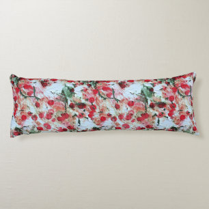 Cojín Punto de Grunge Decaído Rosa Rojo Sucio