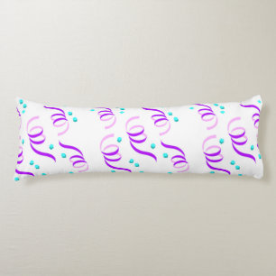 COJÍN PURPLE FIESTA RIBBONS