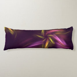 Cojín Purple Shades Resumen Fantasía Flor