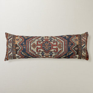 Cojín Qashqai Aztec Real Azul Rojo