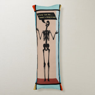Cojín Quirky Mondrian Skeleton - No tiene nada que usar