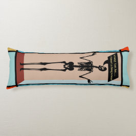 Cojín Quirky Mondrian Skeleton - No tiene nada que usar