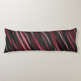 Cojín Rachas negras rosadas y grises