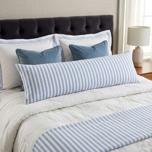 Cojín Rayas azules blancas mar verano estilo 