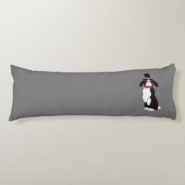 Cojín Real Tuxedo Bunny (Anverso)