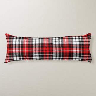 Cojín Red Black White Plaid Tartan Pattern Design 