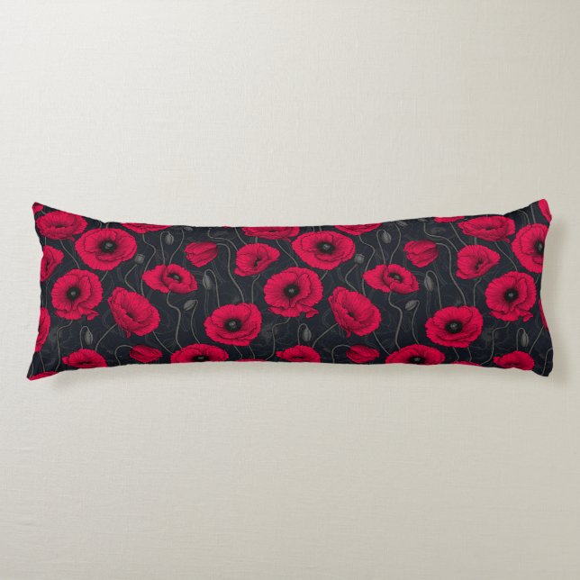 Cojín Red Poppies (Anverso)